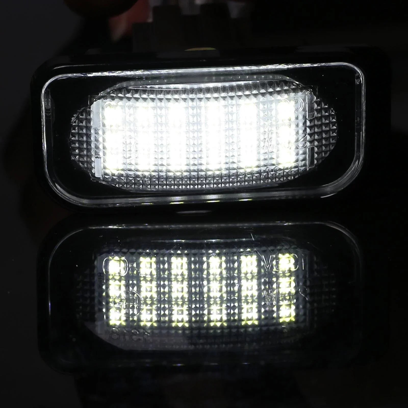 2 x LED License Plate Lights for Mercedes-Benz C320 C350 C230 C280 (2001-2010)