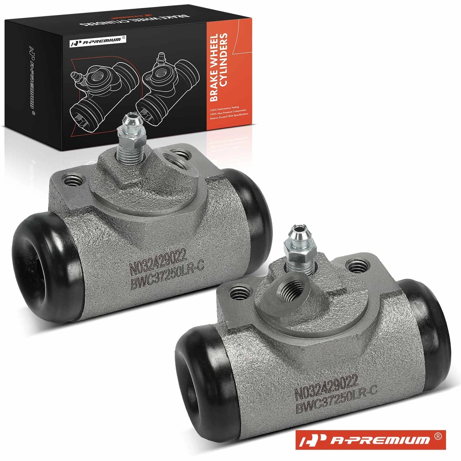 2x Rear Drum Brake Wheel Cylinders for Ford E-250 F-350 (2003–2004)