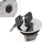 Fuel Tank Gas Cap Cover with Keys for Yamaha FZR250 FZR400 FZR600 (1989–1999)