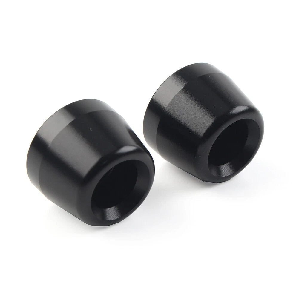 2 Pcs CNC Handlebar Grips Bar End Slider Cap for Yamaha YZF-R1 (2015–2017)