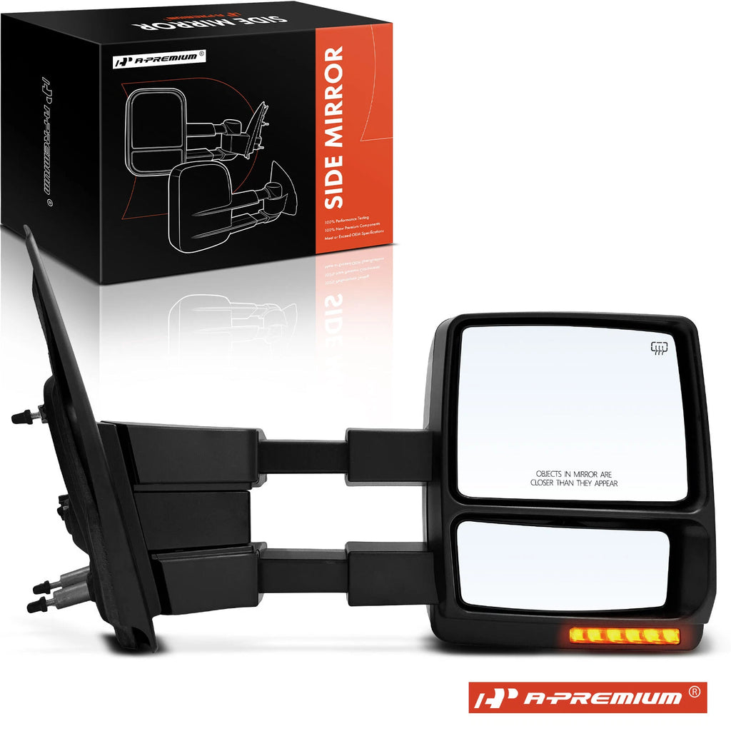 Heated Manual Folding Towing Mirror for Ford F-150 (2007–2012)