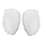 Clear PC Headlamp Lens Cover for Porsche Macan (2015–2018) Left+Right