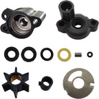 Water Pump Impeller Kit for Mercury 4-9.8HP Outboard (0.456", 46-70941A3)