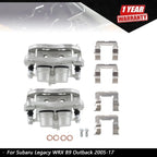 Set of 2 Front Brake Calipers for Subaru Legacy WRX B9 Outback (2005–2017)