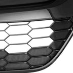 Front Bumper Grille for Honda HR-V (2019–2022) Grey Chrome