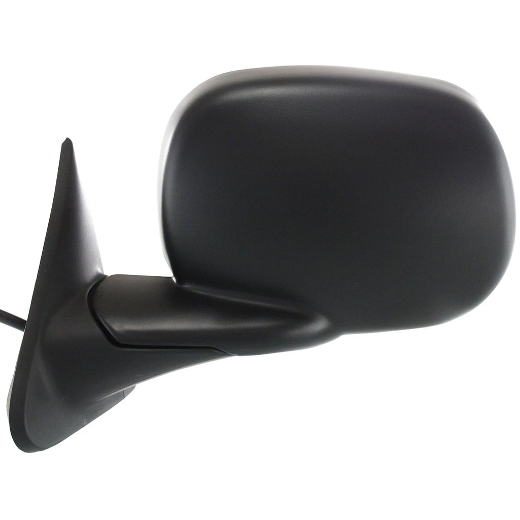 Power Mirror for Dodge Ram 1500 (1998–2001) Left Manual Fold Heated Black