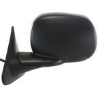 Power Mirror for Dodge Ram 1500 (1998–2001) Left Manual Fold Heated Black