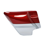 Side Cover Panel for Harley Touring Glide (2009–2026) Wicked Red/Barracuda Silver