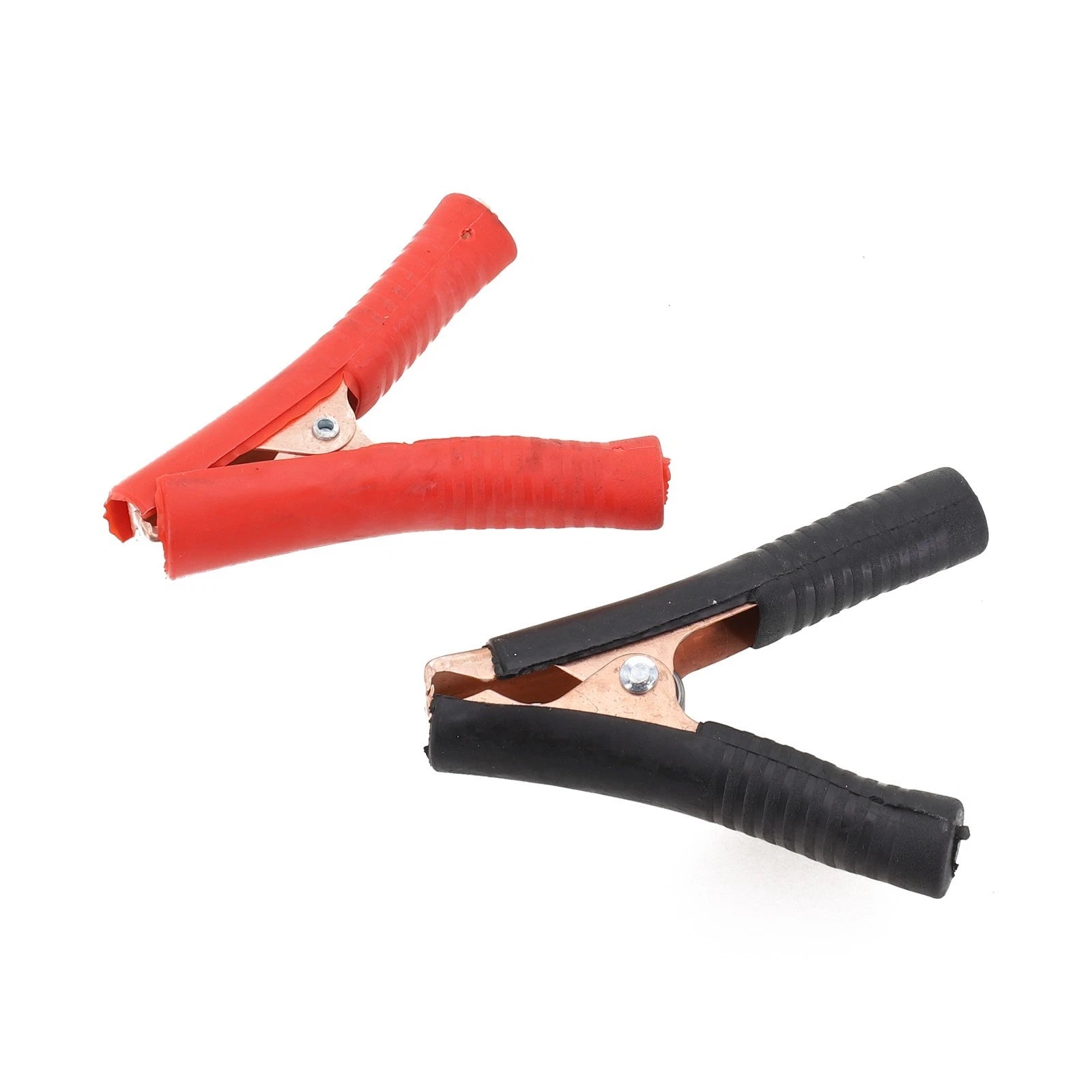 2X Crocodile Clip Battery Clamps for Universal Use