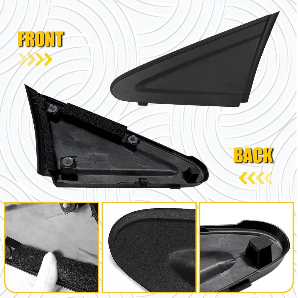 Left Driver Mirror Corner Molding for Honda Civic (2012–2015)