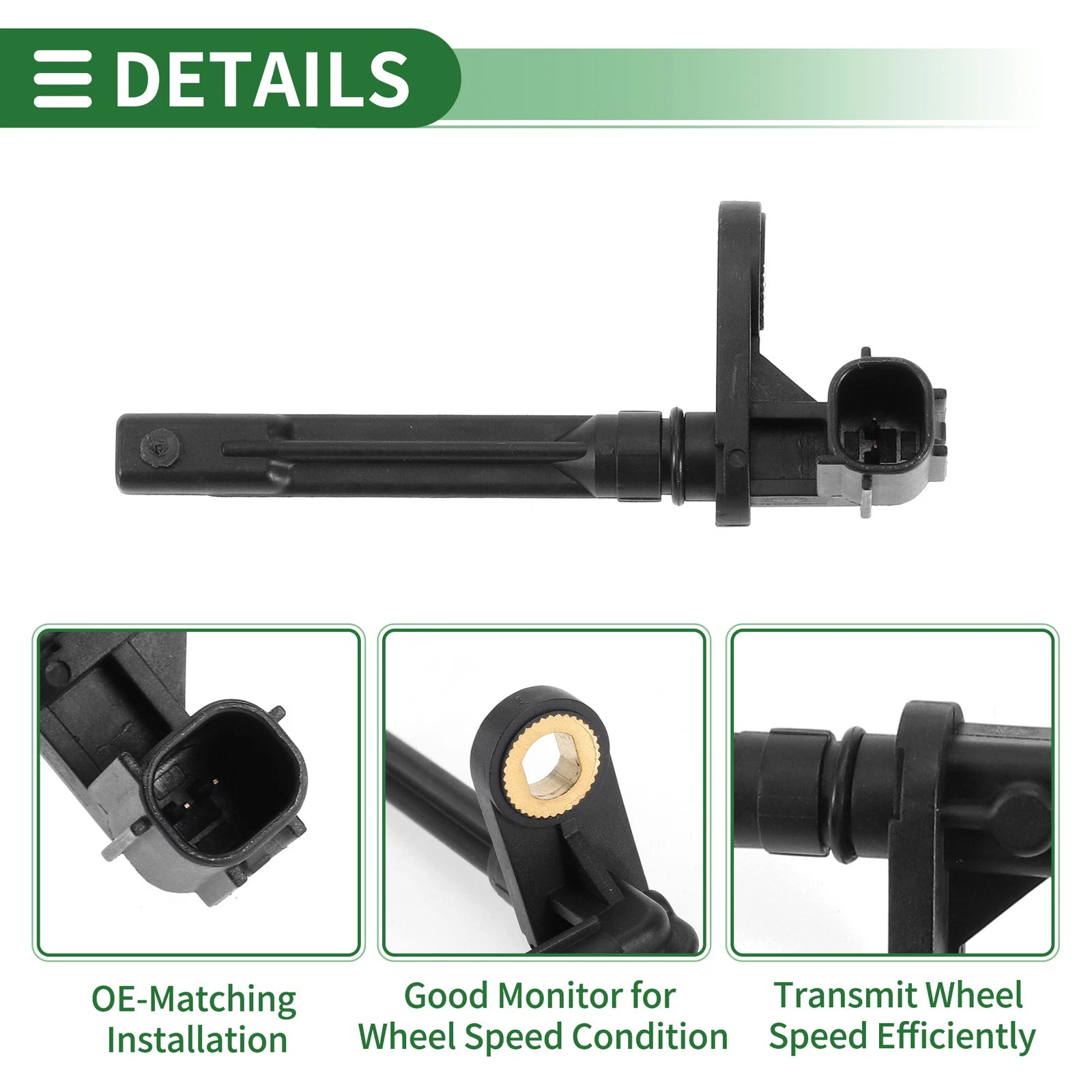 ABS Wheel Speed Sensor No. 895450C030 for Toyota Sequoia (2001–2022)