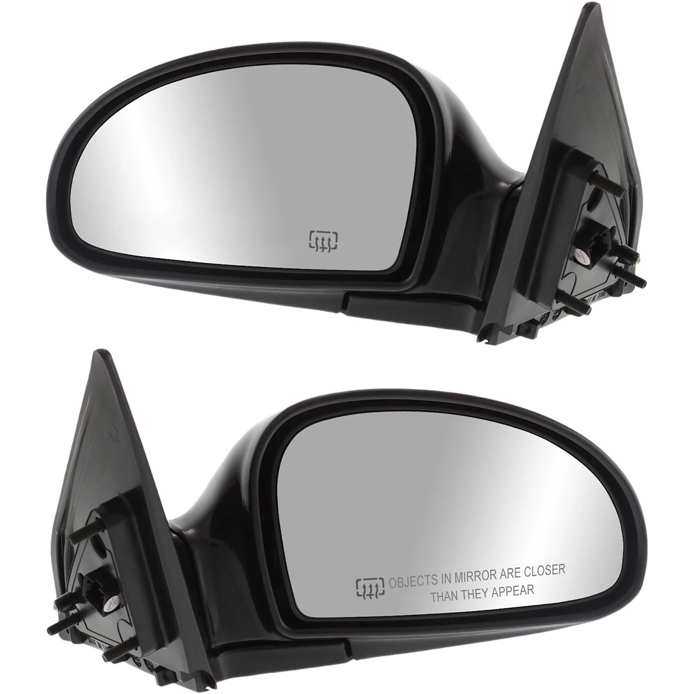 Power Mirror Set of 2 for Kia Spectra (2004–2009) Heated Manual Folding
