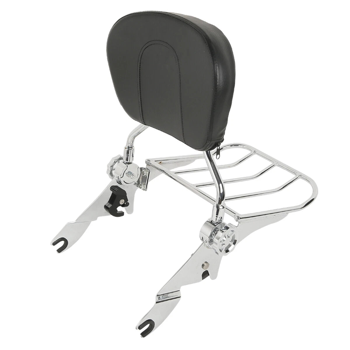 Backrest Sissy Bar & Luggage Rack for Harley Road King FLHR FLHT FLHX (2009–2025)