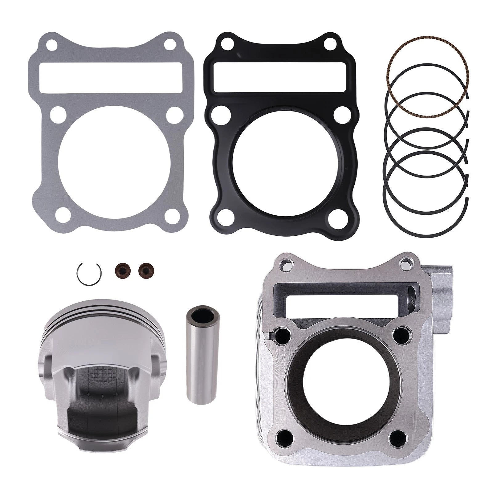 Top End Rebuild Kit for Suzuki GN125 EN125 GS125 (62mm, 2009–2011)
