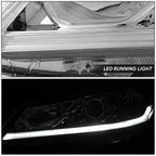 LED DRL Projector Headlight for Honda Accord (2016–2017) - Chrome Housing