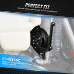 NICECNC Radiator Cooling Fan Kit for KTM 125 250 300 350 450 SX XC F (2023–2025)