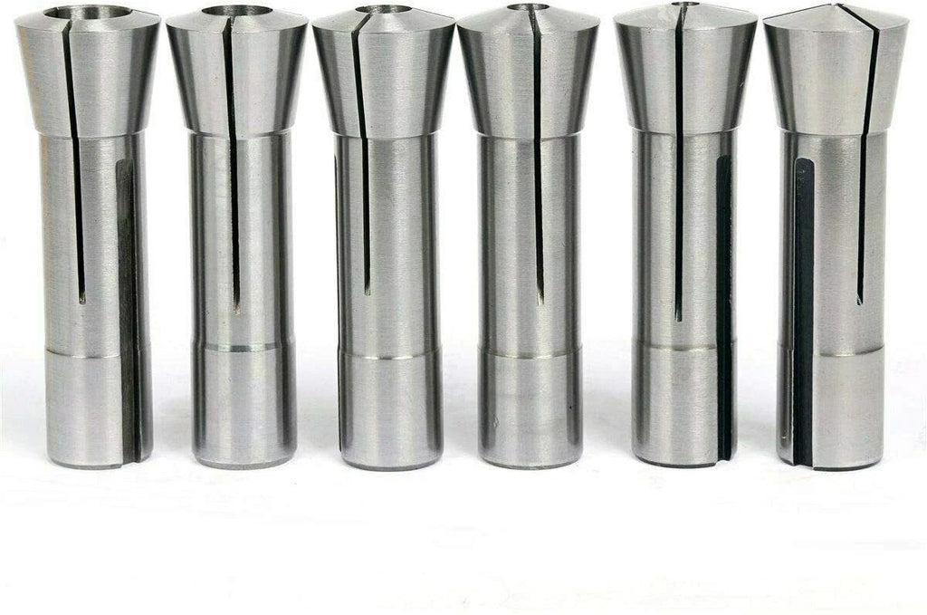 Precision R8 Collet Mill Chuck Holder Tool Set for Bridgeport (1/8"–3/4")