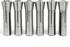 Precision R8 Collet Mill Chuck Holder Tool Set for Bridgeport (1/8"–3/4")