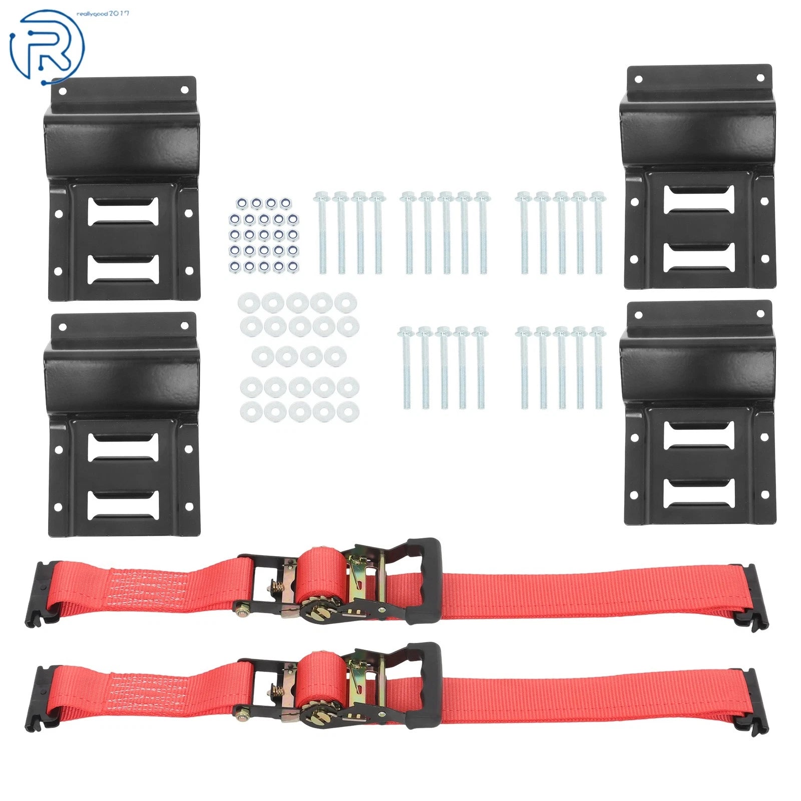 E Track Wheel Chock System for Secure Cargo (1 Pack)