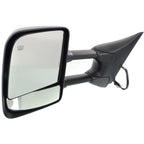 Set of 2 Power Mirrors for Nissan Titan (2004–2005) Heated Chrome Towing