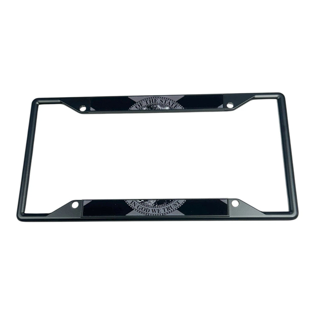 License Plate Frame Blacked Out Florida State Flag Replacement for Universal (All)