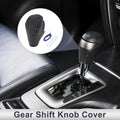 Gear Shift Knob Cover for BMW 3 Series (2004–2012) Black Blue Faux Leather