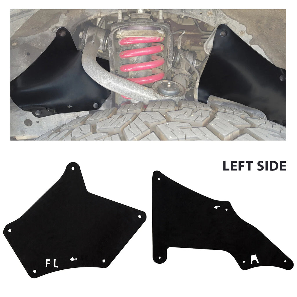 Set of 4 Splash Guards for Toyota 4Runner Lexus GX 470 (2003–2022)