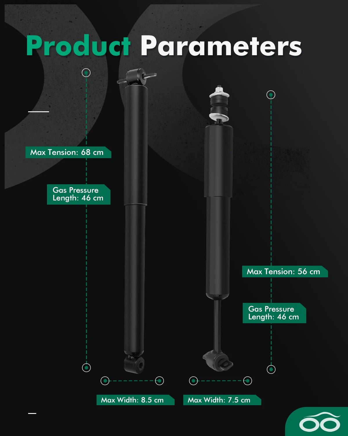 Set of 4 Front Rear Shocks Absorber Strut for Ford Explorer Mercury Mountaineer (1995–2005)