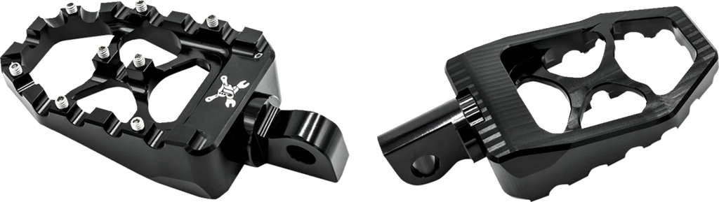 Burly Brand MX Evolution Driver Pegs for Harley Sportster/Dyna (B13-1015B)