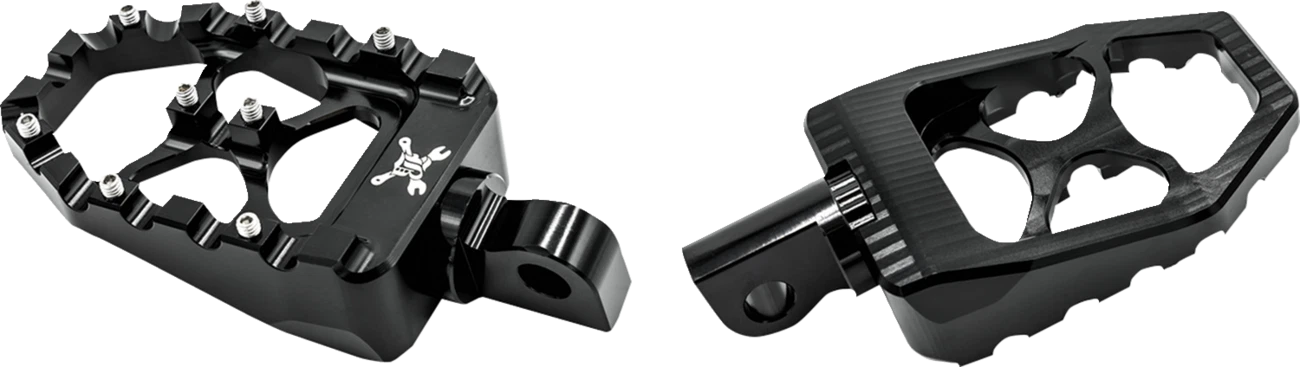 Burly Brand MX Evolution Driver Pegs for Harley Sportster/Dyna (B13-1015B)