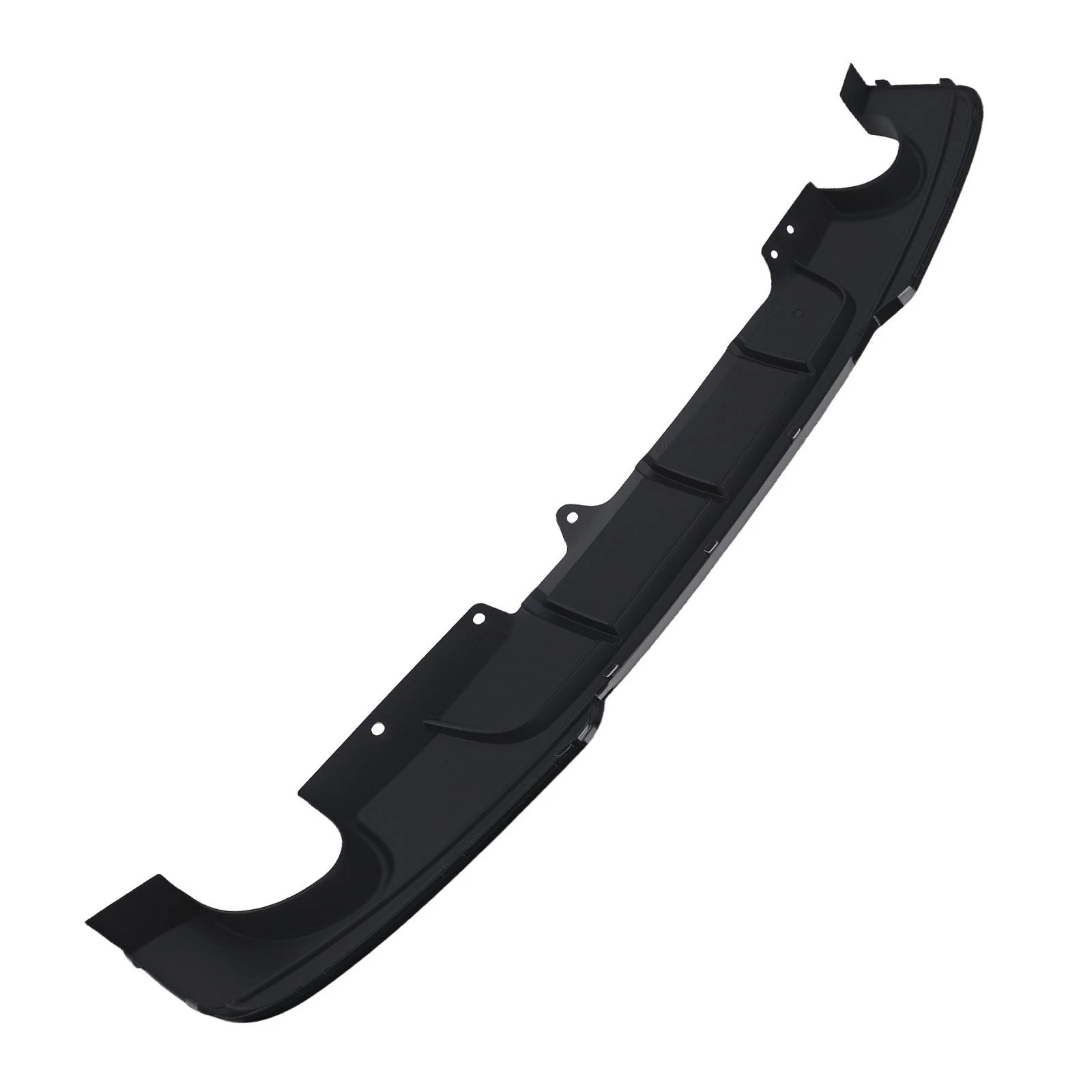 Black Rear Sport Lip for BMW F10 F11 5 Series M 2010-2016 PP Bumper Extension