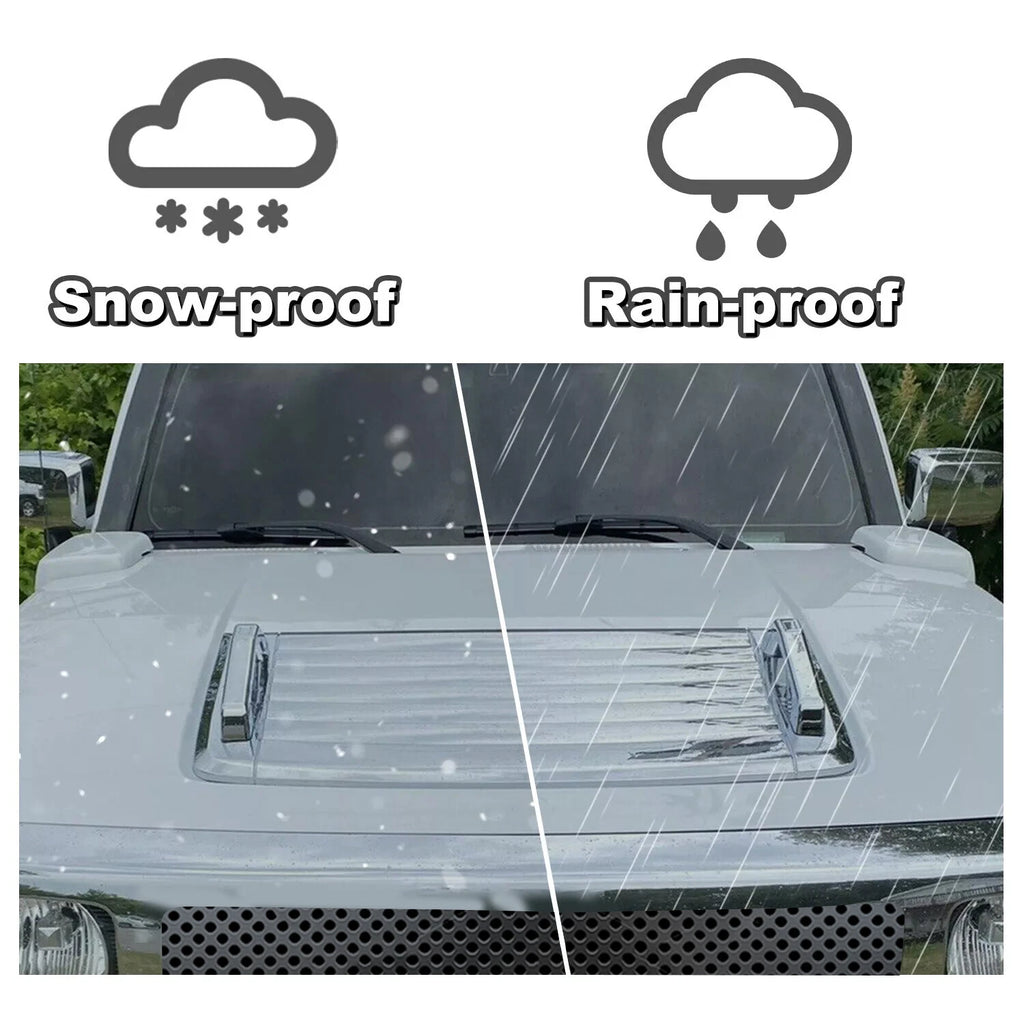 Chrome Hood Deck Vent Panel Handle Cover for Hummer H3 (2006–2010)