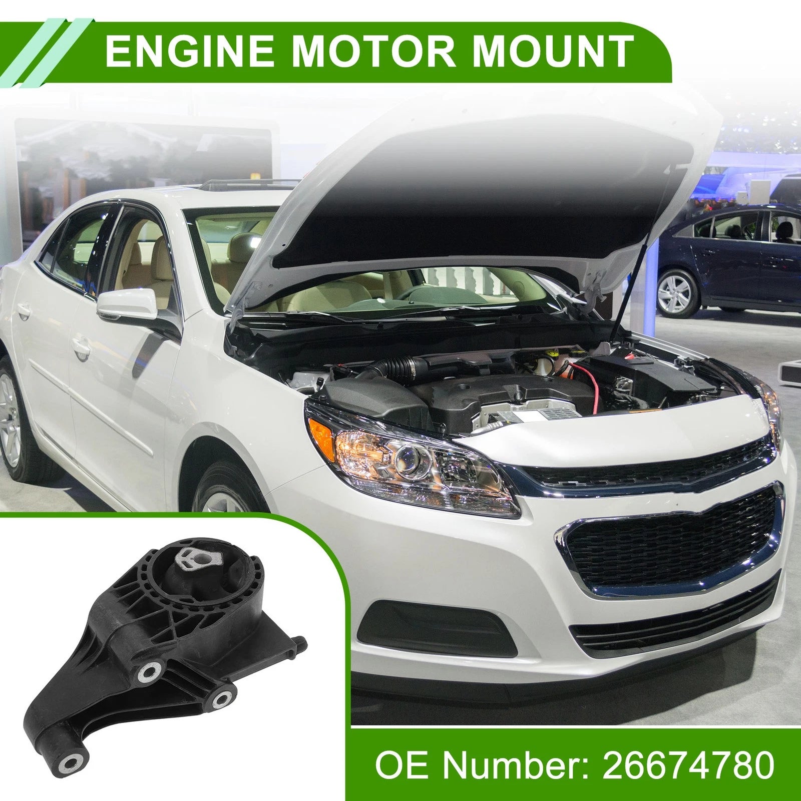 Engine Motor Mount for Chevrolet Malibu (2012–2018) EG3 1.5T A/MT
