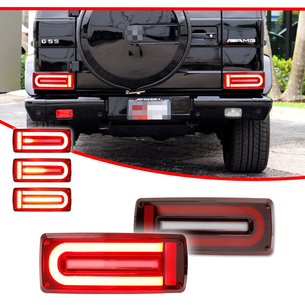 Sequential LED Tail Light for Mercedes G-Class (1990–2016)