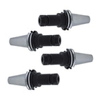 Set of 4 Collet Chucks for CAT40