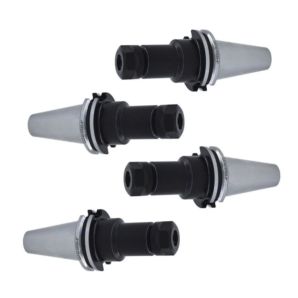 Set of 4 Collet Chucks for CAT40