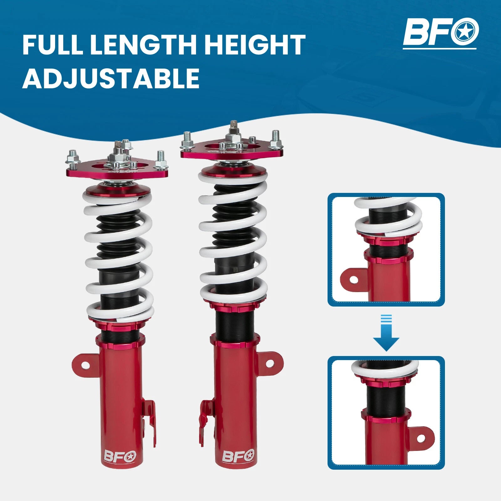 24 Way Damper Coilovers Suspension Lowering Kit for Scion TC (2011–2016)