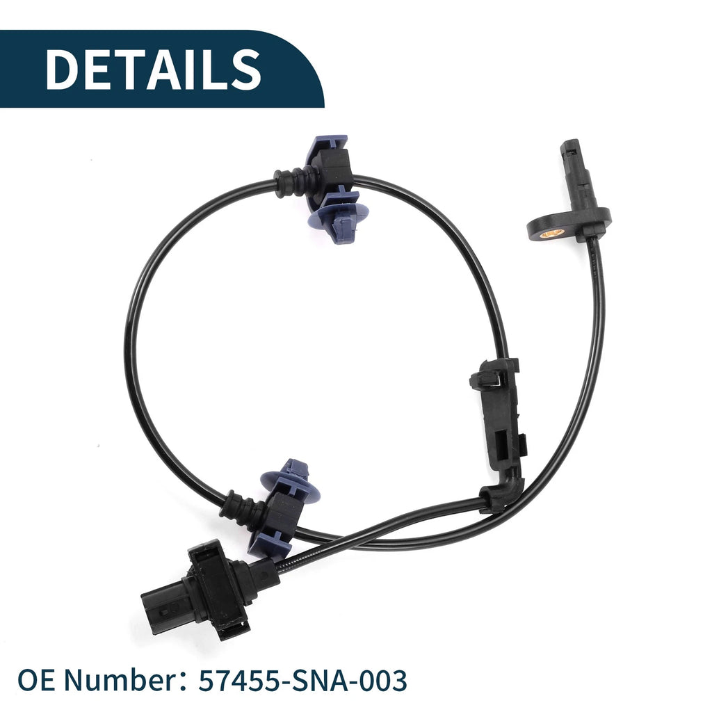 ABS Wheel Speed Sensor No. 57455-SNA-003 for Honda Civic (2006–2011)