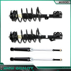 Set of 4 Front Strut Coil & Rear Shock for Toyota Sienna (2004–2006)