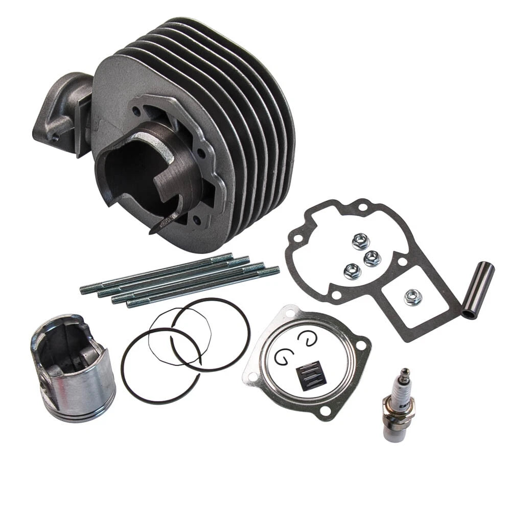 Cylinder Piston Kit Rings Gaskets Pin Top End Set for Suzuki LT80 (1987–2006)