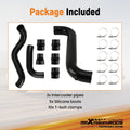 3" Turbo Intercooler Boot and Pipe Set for Chevy Silverado HD GMC Sierra HD (2011–2019)