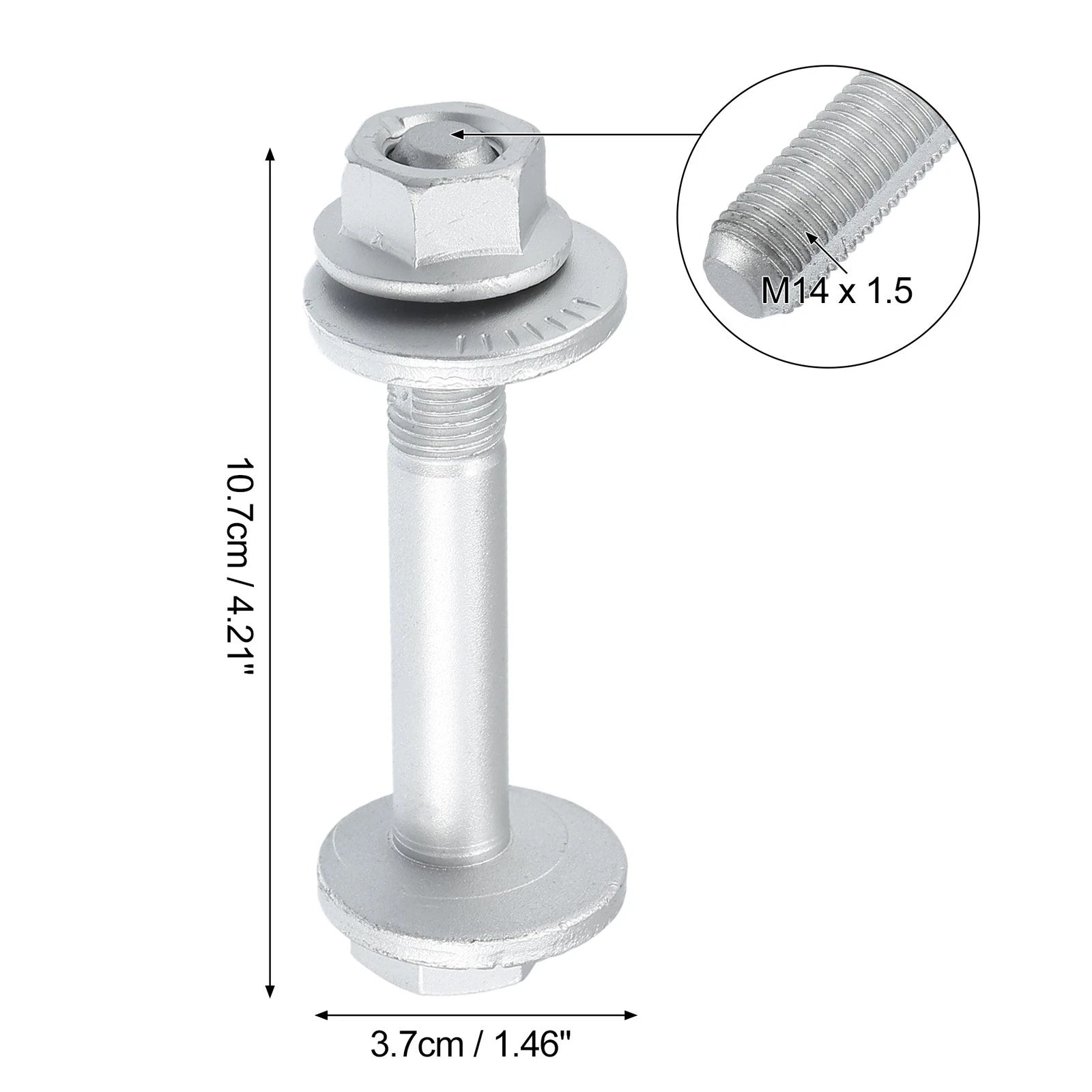 Set of 2 Camber Eccentric Bolts for Hyundai Santa Fe (2007–2009) No. 552602B100