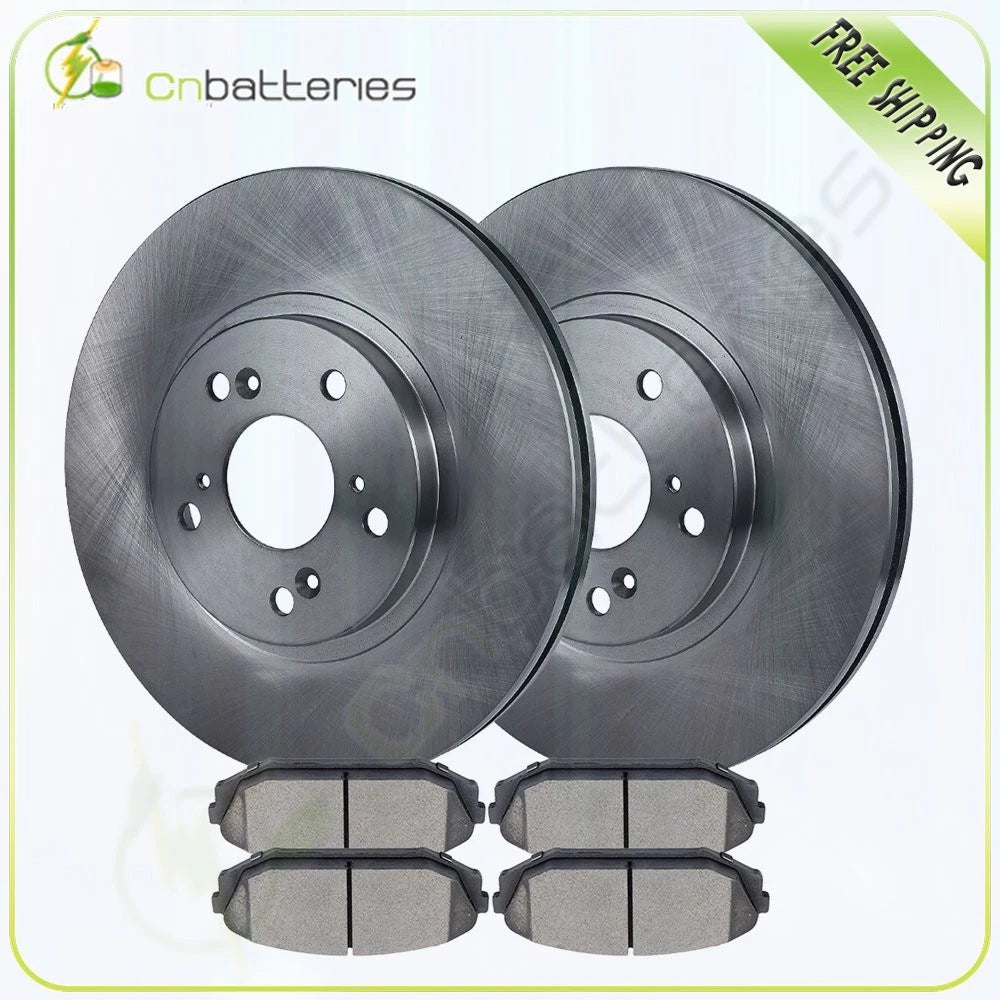 Front Brake Pads and Rotors for Acura MDX (2001–2002) & Honda Odyssey (1999–2004)