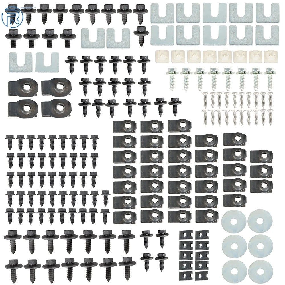 216pcs End Sheet Metal Hardware Kit for Camaro Chevelle Nova Impala