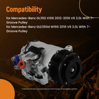 A/C Compressor for Mercedes GL350 X166, GLE350d (2012–2016) DCP17181 6SBU16C