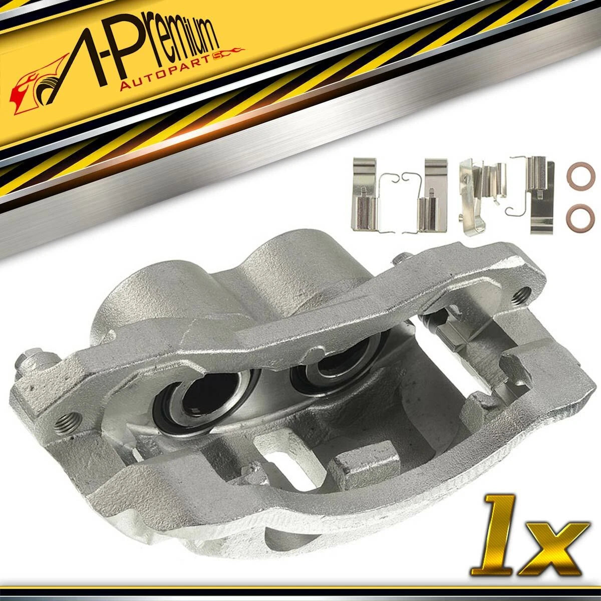 Rear Left Brake Caliper with Bracket for Chevy Express 3500 GMC Savana (2003–2023)