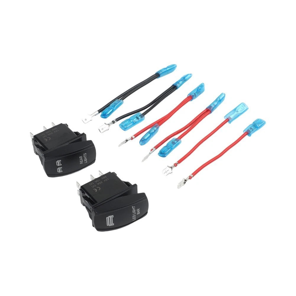 5 Pin Waterproof Rocker Switches for Dual Lighting Solutions
