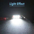 2X Festoon LED Interior Light Bulb for Various Vehicles (6000K White)