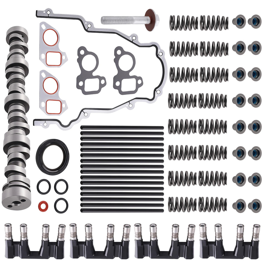 Camshaft Kit Roller Lifters for Chevy LS 4.8L 5.3L 6.0L 6.2L (2000–2023) E1840P 12499225