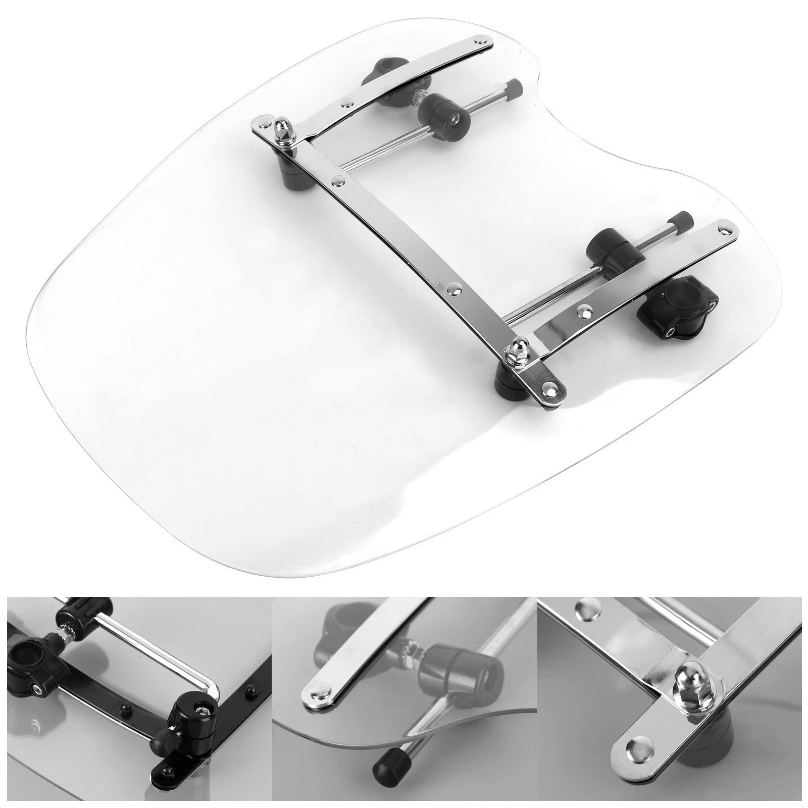 Windshield for Suzuki Cruisers (Metric) with 7/8"-1" Handlebar